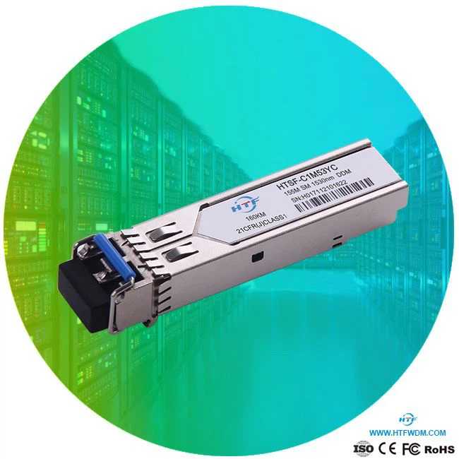 155M 1470-1610nm CWDMトランシーバー160km SFP