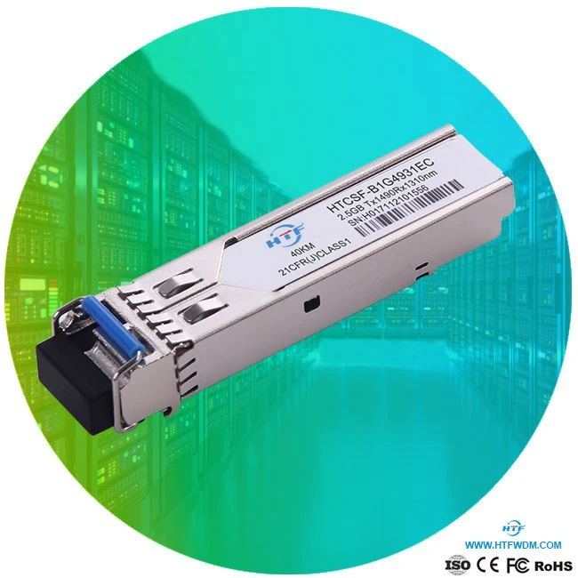 2.5Gb / s SFP BIDI 40km 1490Tx / 1310nmRx