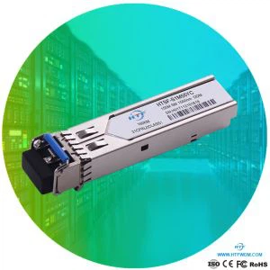 互換性のある SFP 155M デュプレックス LC 160km SM 光トランシーバー